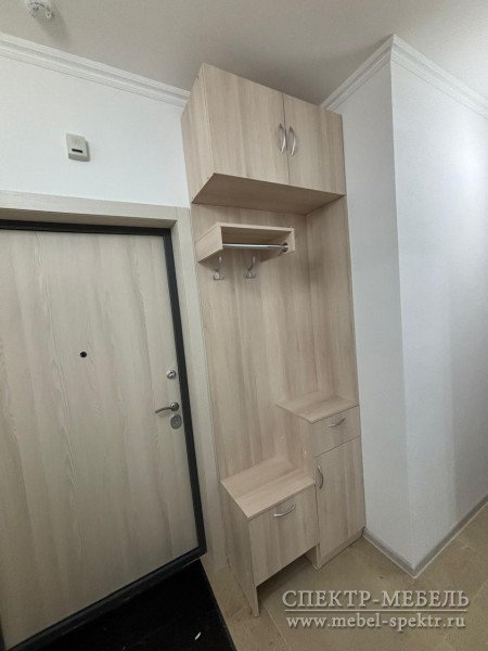 Прихожая с гладкими фасадами на заказ